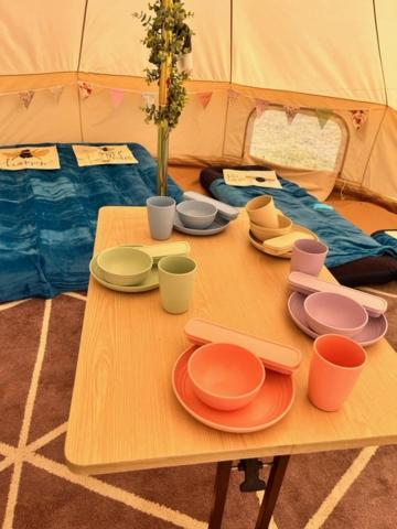 圣贾斯特 Gwens Garden Bell Tent酒店 外观 照片
